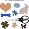 30 Pieces Iron on Patches for Clothing Repair Fabric Patches Iron on for Denim Jean Repair Patch Decorating Kit Repair Canvas Fabric for Puffer Down Jacket (Classic Colors)